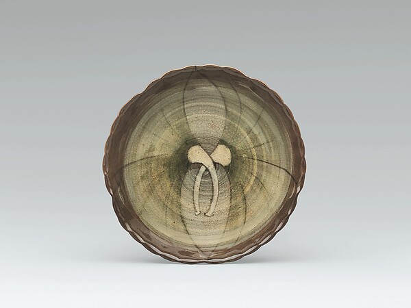 Dish with Gingko Leaves by an unrecorded maker, The Metropolitan Museum of Art